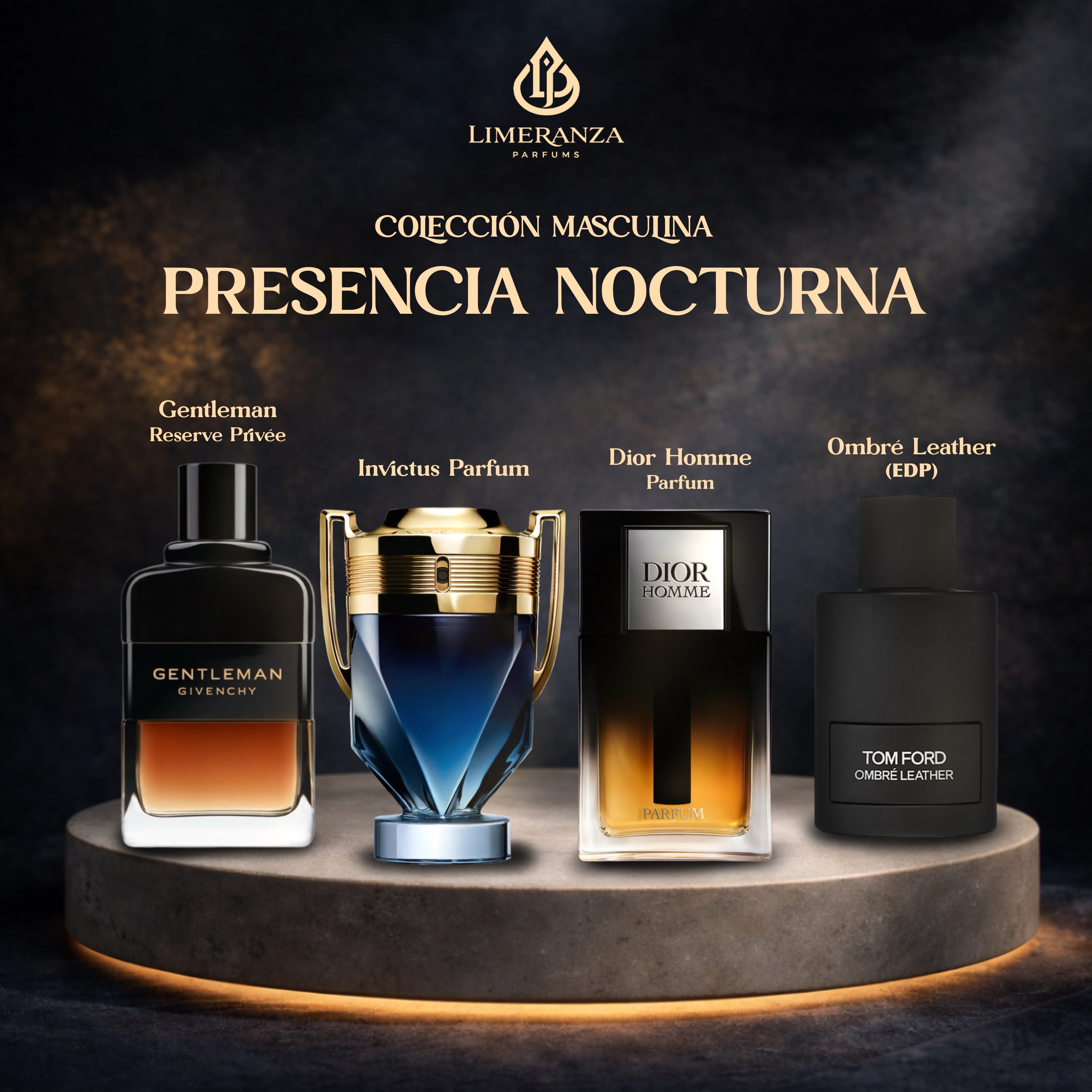 Colección Masculina "Presencia Nocturna"